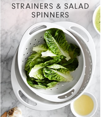 STRAINERS & SALAD SPINNERS
