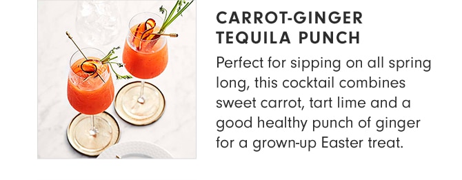 CARROT-GINGER TEQUILA PUNCH