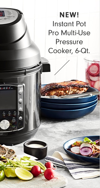 NEW! Instant Pot Pro Multi-Use Pressure Cooker, 6-Qt.