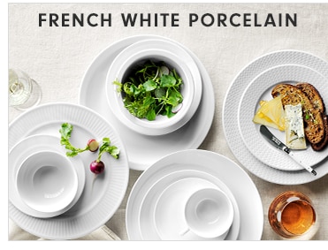 FRENCH WHITE PORCELAIN