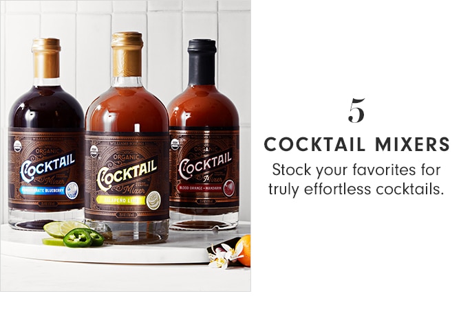 5 - COCKTAIL MIXERS