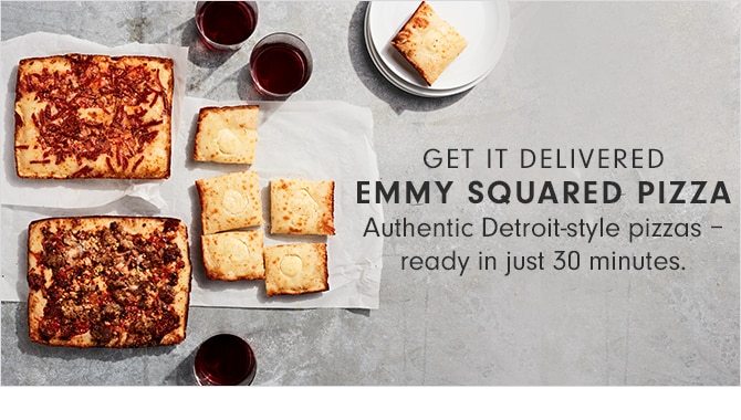 GET IT DELIVERED - EMMY SQUARED PIZZA