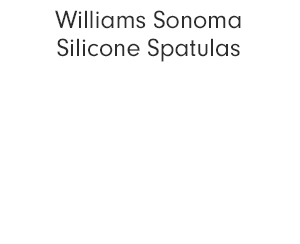 Williams Sonoma Silicone Spatulas
