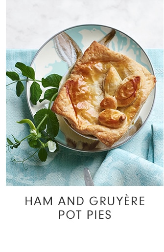 HAM AND GRUYÉRE POT PIES