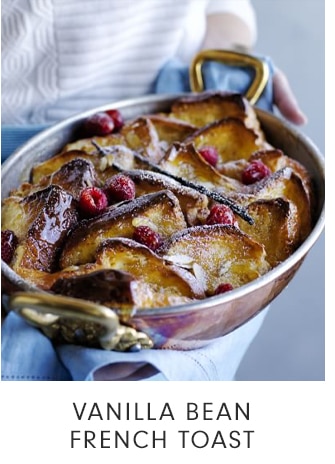 VANILLA BEAN FRENCH TOAST