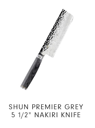 SHUN PREMIER GREY 5 1/2” NAKIRI KNIFE
