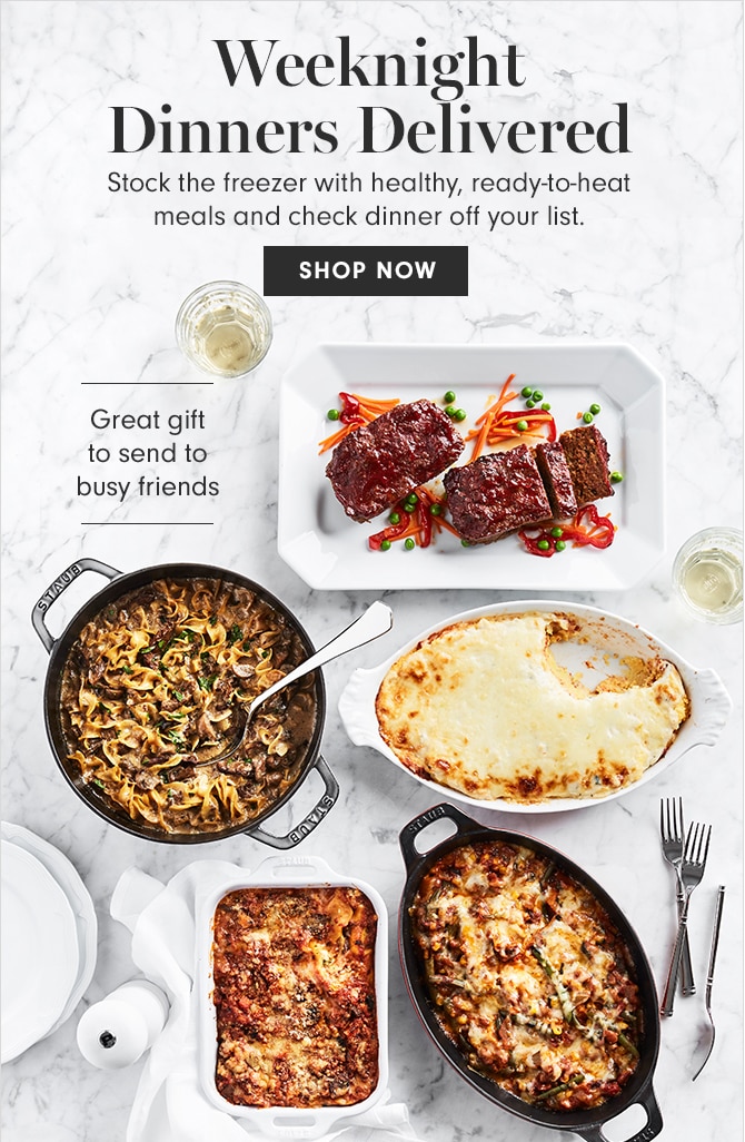 Weeknight Dinners Delivered - SHOP NOW