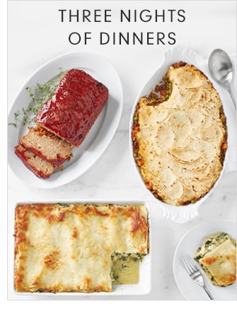 THREE NIGHTS OF DINNERS
