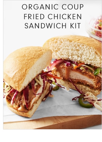 ORGANIC COUP FRIED CHICKEN SANDWICH KIT