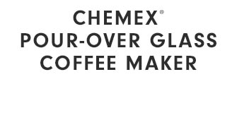 CHEMEX® POUR-OVER GLASS COFFEE MAKER