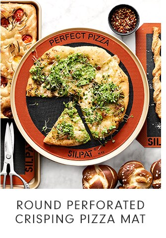 ROUND PERFORATED CRISPING PIZZA MAT