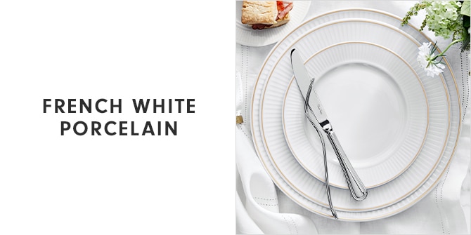FRENCH WHITE PORCELAIN