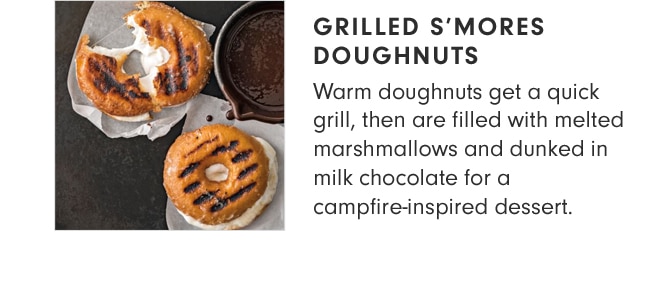 GRILLED S’MORES DOUGHNUTS