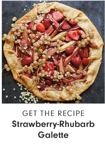 GET THE RECIPE - Strawberry-Rhubarb Galette