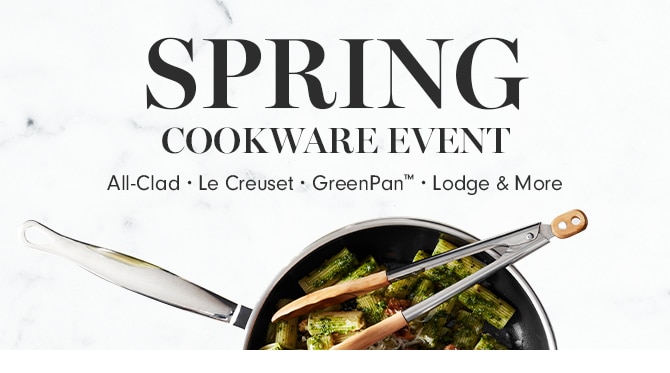 SPRING COOKWARE EVENT