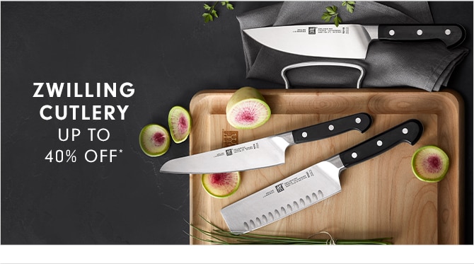 ZWILLING CUTLERY - UP TO 40% OFF*