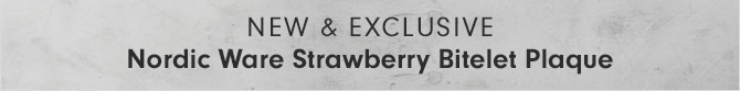 NEW & EXCLUSIVE - Nordic Ware Strawberry Bitelet Plaque