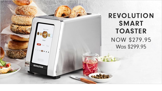 REVOLUTION SMART TOASTER - NOW $279.95
