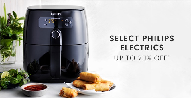 SELECT PHILIPS ELECTRICS - UP TO 30% OFF*