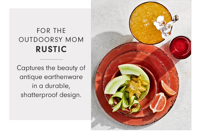 FOR THE OUTDOORSY MOM RUSTIC