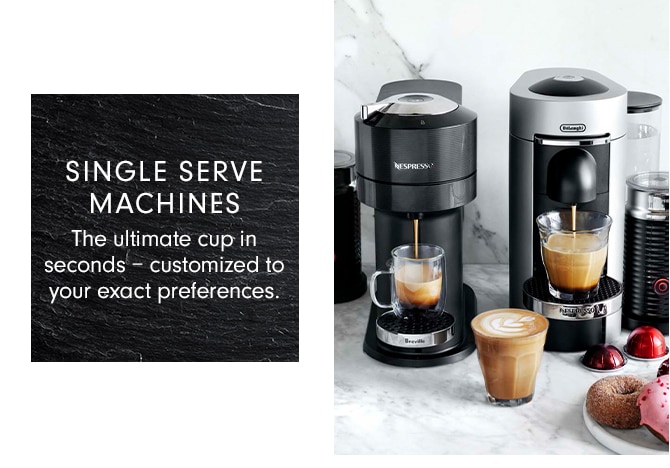 SINGLE SERVE MACHINES
