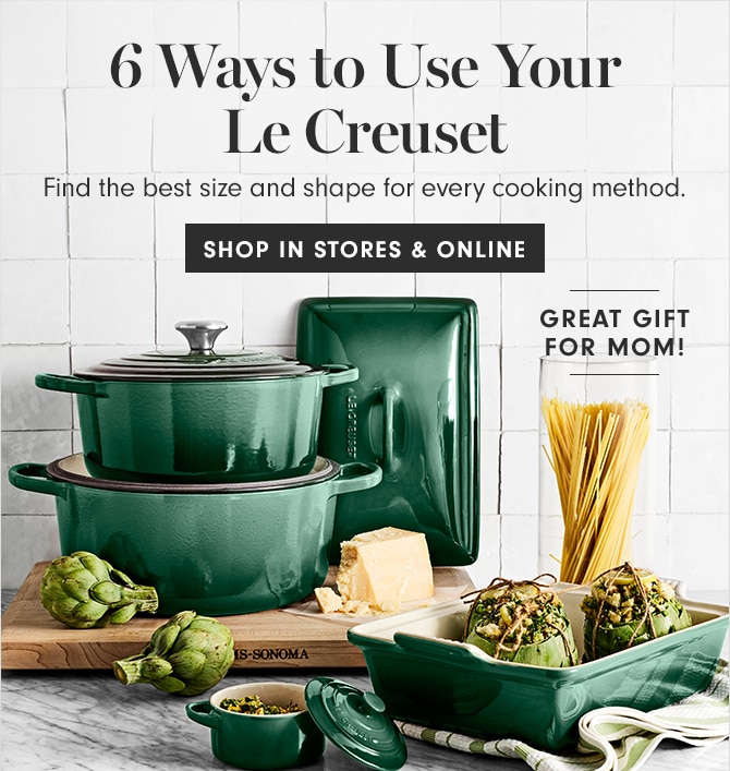 6 Ways to Use Your Le Creuset - SHOP IN STORES & ONLINE
