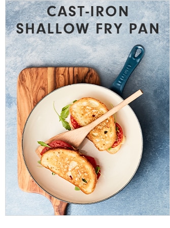 CAST-IRON SHALLOW FRY PAN