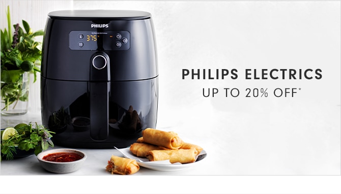 PHILIPS ELECTRICS - UP TO 20% OFF*