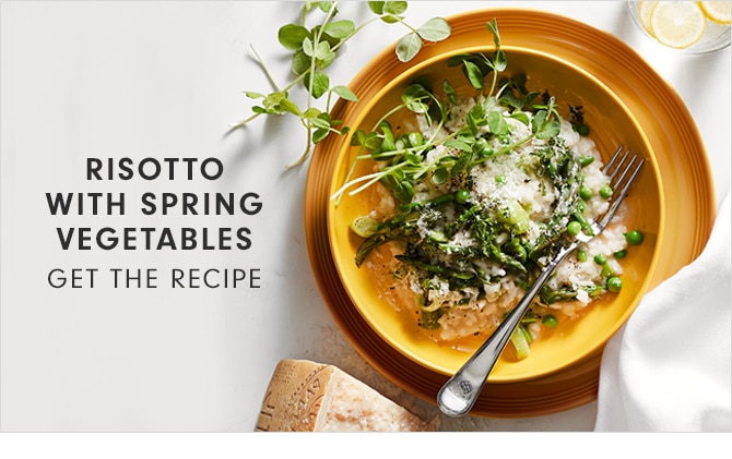 RISOTTO WITH SPRING VEGETABLES - GET THE RECIPE