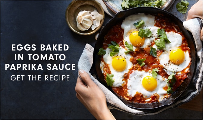 EGGS BAKED IN TOMATO PAPRIKA SAUCE - GET THE RECIPE