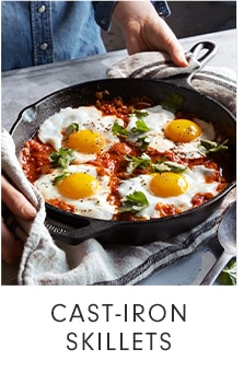 CAST-IRON SKILLETS