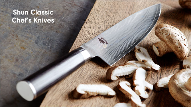 Shun Classic Chef’s Knives
