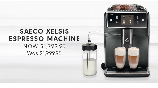 SAECO XELSIS ESPRESSO MACHINE - NOW $1,799.95