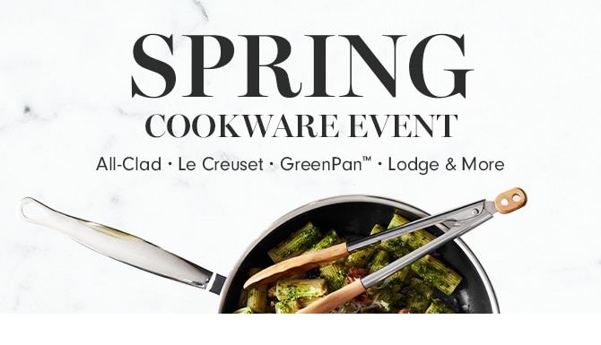 SPRING COOKWARE EVENT