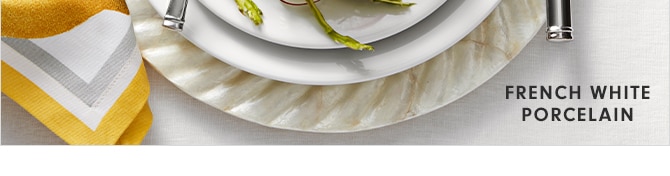 FRENCH WHITE PORCELAIN
