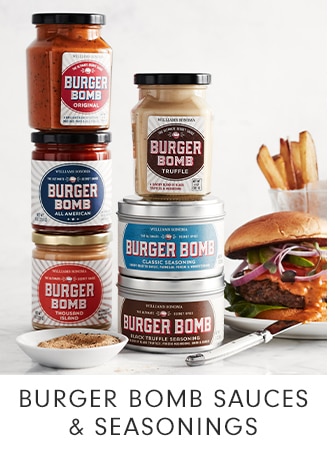 BURGER BOMB SAUCES & SEASONINGS