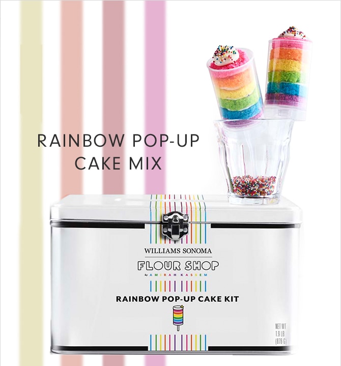 RAINBOW POP-UP CAKE MIX