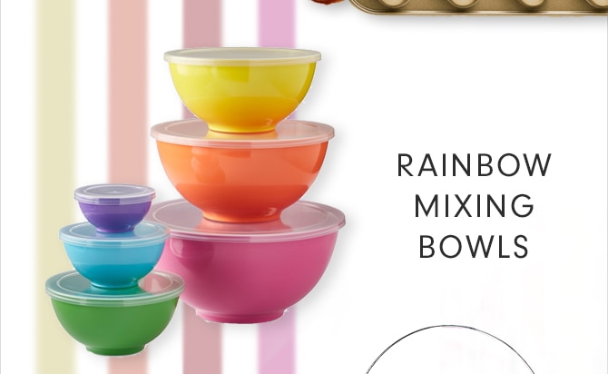RAINBOW MIXING BOWLS
