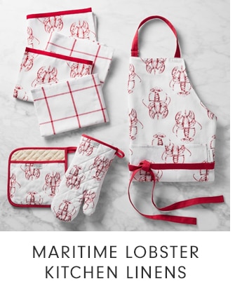 MARITIME LOBSTER KITCHEN LINENS