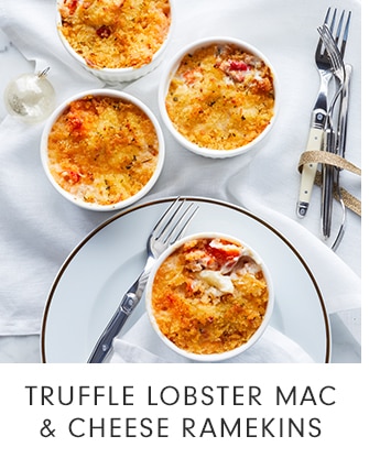 TRUFFLE LOBSTER MAC & CHEESE RAMEKINS