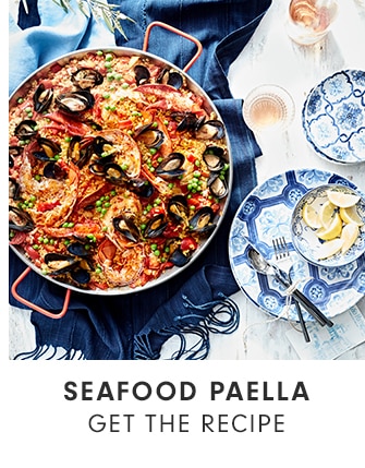 SEAFOOD PAELLA - GET THE RECIPE