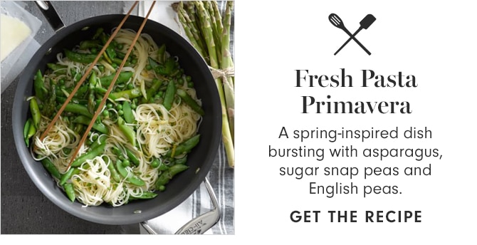 Fresh Pasta Primavera - GET THE RECIPE