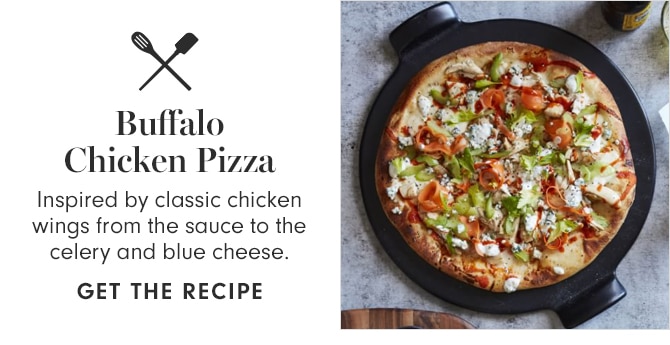 Buffalo Chicken Pizza - GET THE RECIPE