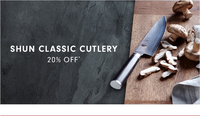 SHUN CLASSIC CUTLERY - 20% OFF*