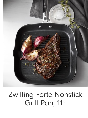 Zwilling Forte Nonstick Grill Pan, 11"