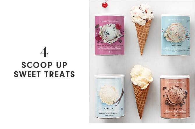 SCOOP UP SWEET TREATS