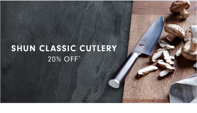 SHUN CLASSIC CUTLERY - 20% OFF*