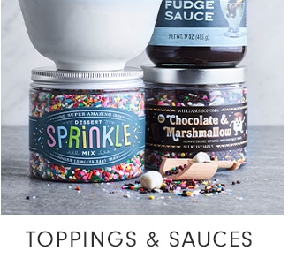 TOPPINGS & SAUCES