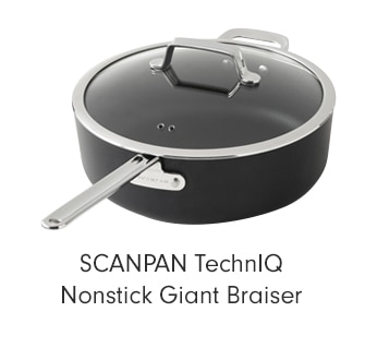 SCANPAN TechnIQ Nonstick Giant Braiser
