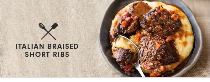ITALIAN BRAISED SHORT RIBS
